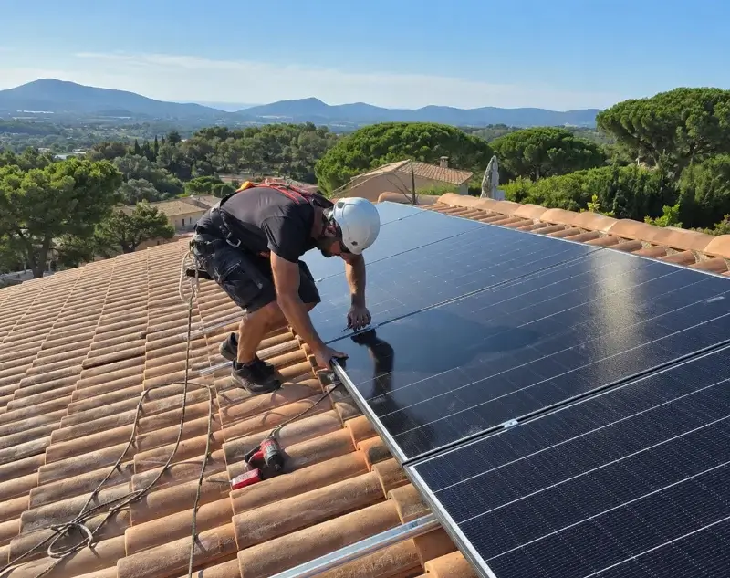 Installateur panneaux solaires Meillerie — pose photovoltaïque sur toiture